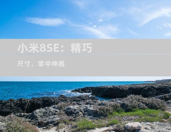 小米8SE：精巧尺寸，掌中神器