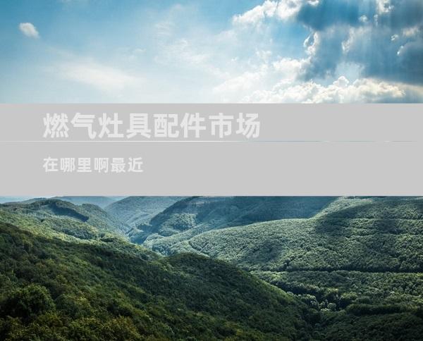 燃气灶具配件市场在哪里啊最近